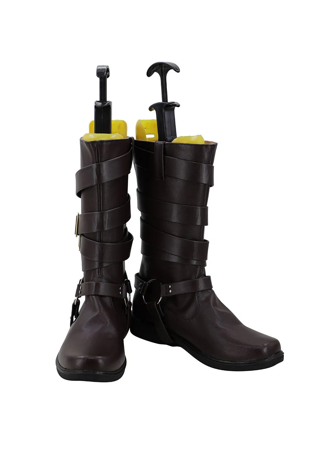 DMC5S Dantete Cosplay Boots Brown Shoes Halloween Carnival Cosplay Custom Made European Size