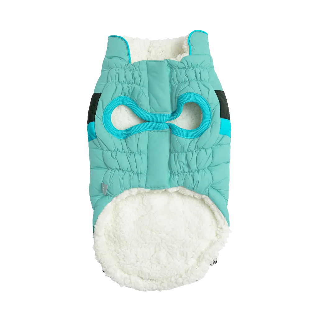 Light Aqua Alpine Puffer Jacket – Lightweight, Warm, & StylishAlpine Puffer