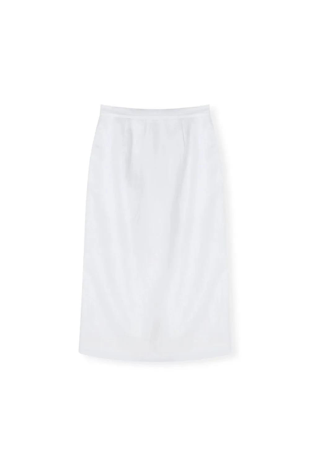 Lila Linen Midi Skirt