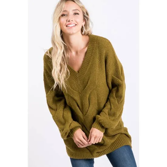 Pumpkin Picking Tunic Sweater