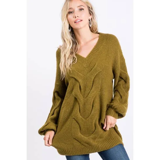 Pumpkin Picking Tunic Sweater