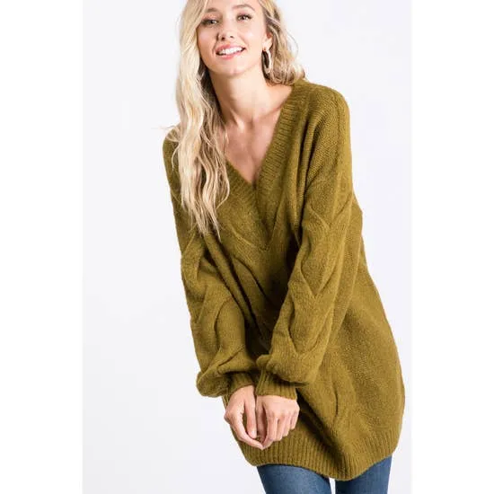 Pumpkin Picking Tunic Sweater