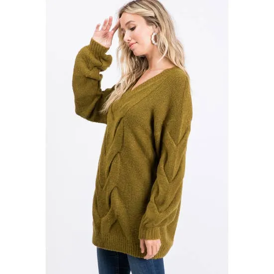 Pumpkin Picking Tunic Sweater