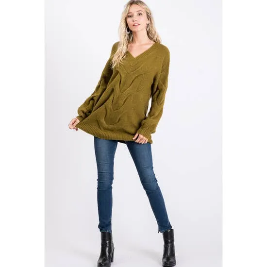 Pumpkin Picking Tunic Sweater